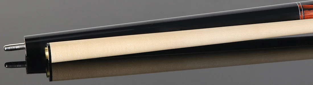 1811 Model 2 Black Forearm and butt Sleeve with Coco Graphic Wrapless Pool Cue Butt - Uni-Loc - Image 4