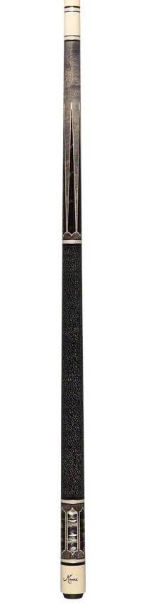 Meucci 2020 Gray - Black Pearl - Black/White Wrap Pool Cue with Pro Shaft - 2020GYBKBKWHP - Image 6