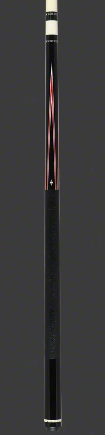 Ariel Carmeli Custom Red 4 point Pool Cue - Image 4