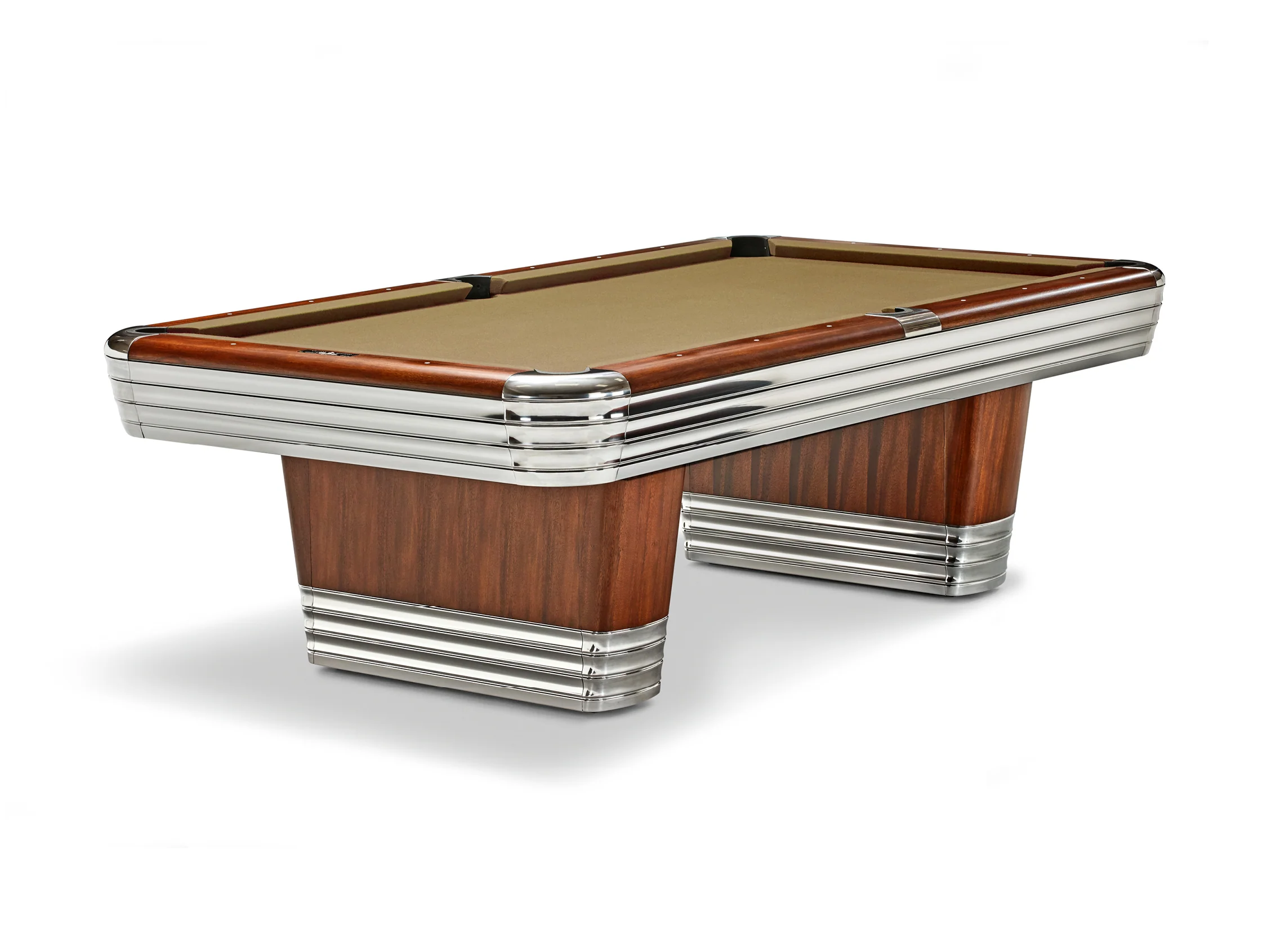 Brunswick Centennial Rosewood Chrome Pool Table - Image 24