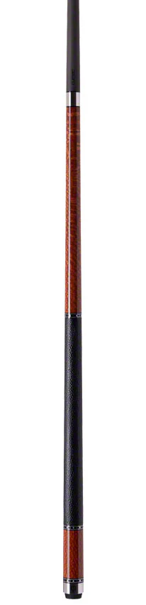 Cuetec Cynergy Truewood Leopard II Leather Wrap Play Cue - 95-108LTW - Image 4