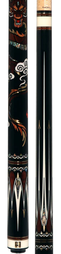 Cuelees Limited Editon Dragon Pool Cue with 2 Wood Shafts - CLEDRAGON - Image 5