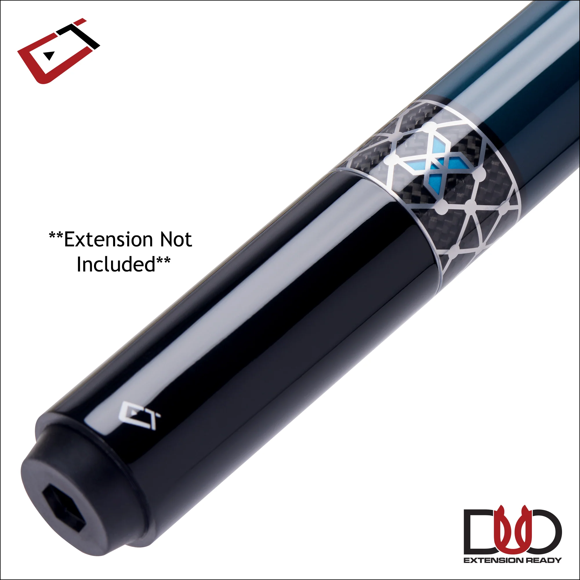 Cuetec  Cynergy X Lagoon No-Wrap Pool Cue - 95-121 - Image 2