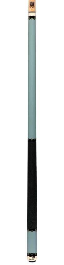 Fury Metallic Gray Pool Cue with Sharkskin Leather Wrap - FUCA9 - Image 6