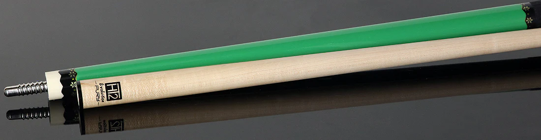Fury Vivid Green Pool Cue with Sharkskin Leather Wrap - FUCA7 - Image 4