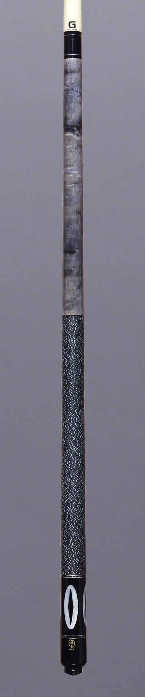 McDermott G Series Light Gray Stained Maple with White Pearl Inlays Pool Cue - G214 - Image 2