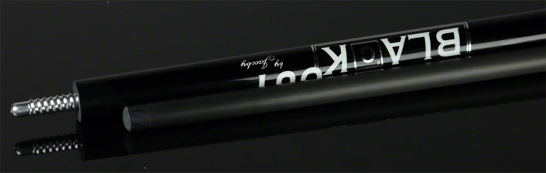 Jacoby BlaCkOut Black No Wrap Carbon Fiber Break/Jump Cue - JACBKOUT - Image 5