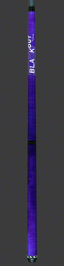 Jacoby BlaCkOut Purple No Wrap Break/Jump Cue - JACBKOUTPUR - Image 6