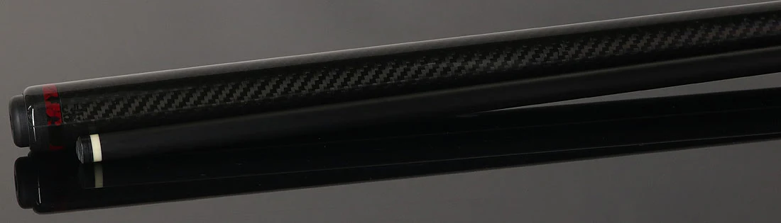 Jacoby Game Changer Series Carbon with Blood Jasper Ring Play Cue with 12.70mm Jacoby Black V4 Carbon Fiber Shaft - Image 3