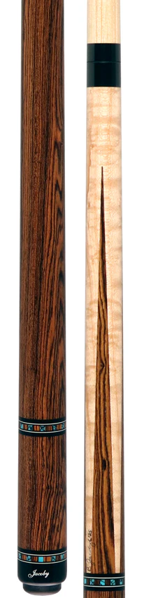 Jacoby HBV2 Series Birdseye Maple Points with Bocote Points No Wrap Pool Cue - Image 5