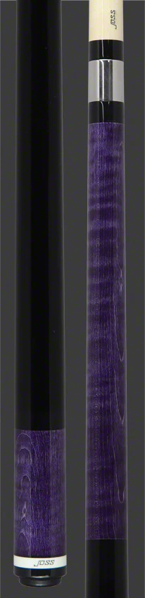 Joss Purple Stained No Wrap Pool Cue - JCPUR - Image 5