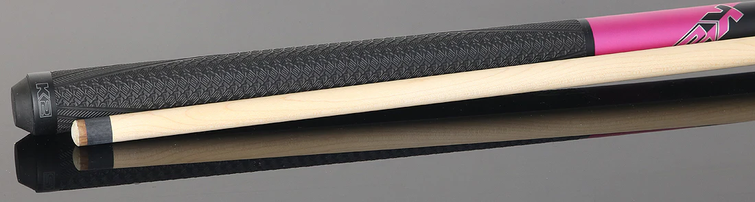 K2 Black and Pink 5 in 1 Break/Jump Pool Cue - Image 3