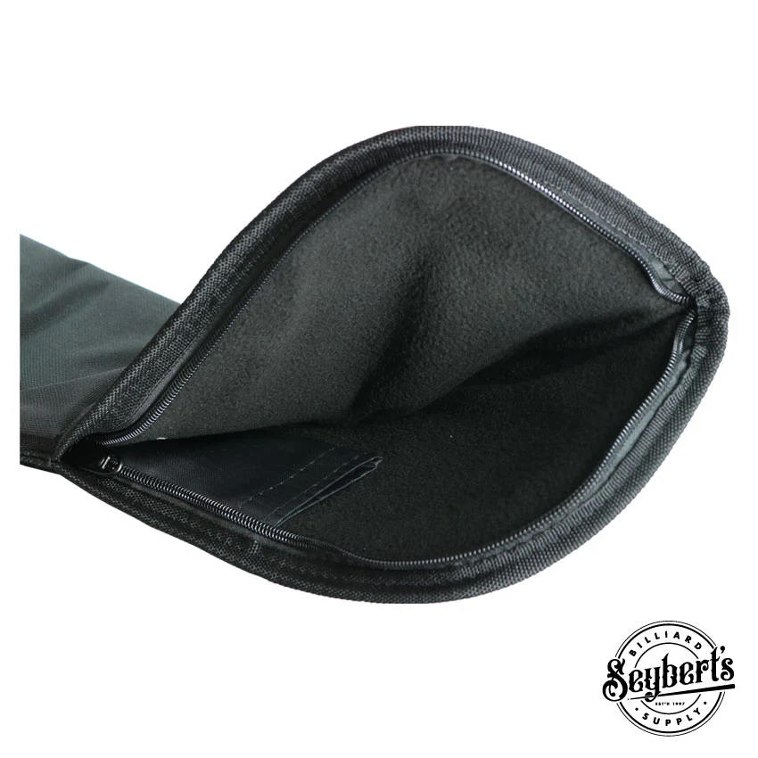 Economy Vinyl Black Soft Pool Cue Case - C11SE-BK - Image 3