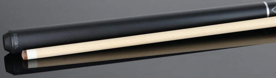 KODA Matte Black with Gray and Silver Graphic Pool Cue - KD47GY - Image 2