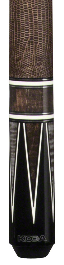 K2 Black/Grey/Brown 4 Point Graphic Pool Cue with 11.75mm LD Shaft - KL190 - Image 4