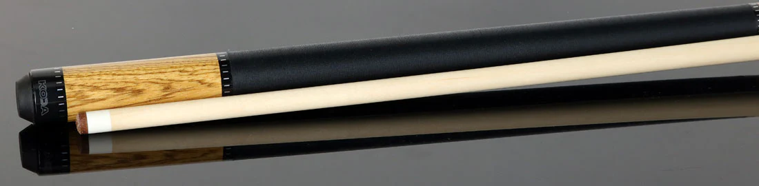 KODA Zebrawood Pool Cue with Linen Wrap - Image 3