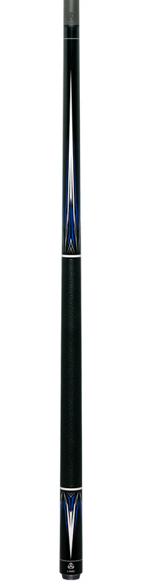 Linc Black with Blue / Silver / White Graphic Pool Cue - Image 6