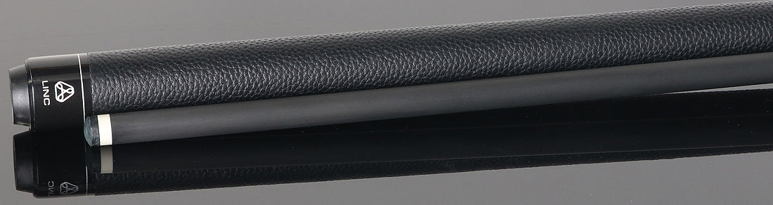 Linc Black with Red / Gray Graphic Pool Cue - Image 3