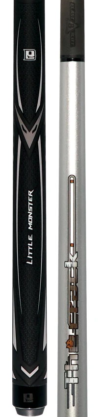 Little Monster Classic Silver Impact Break Cue with Carbon Fiber Shaft - Image 5
