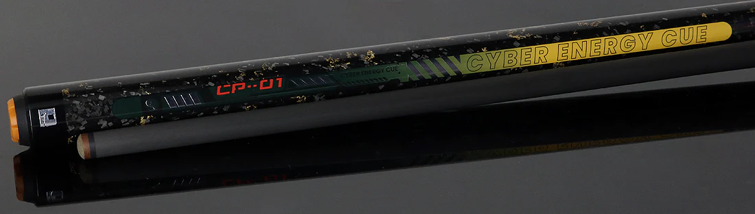 Little Monster Cyber Energy Fearless Green No Wrap Break/Jump Cue with Carbon Fiber Shaft - Image 3