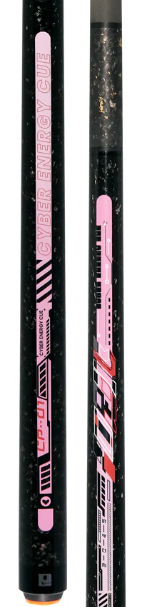 Little Monster Cyber Energy Love Pink No Wrap Break/Jump Cue with Carbon Fiber Shaft - Image 5