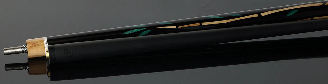 Longoni Longeva Ural No Wrap Pool Cue with Luna Nera Pure Graphite Shaft - Image 4