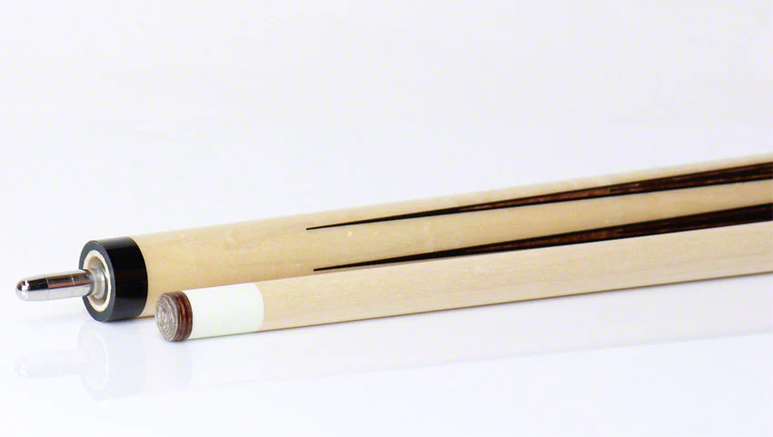 Lucasi  Zero Flexpoint Walnut Stained and Natural Sneaky Pete Pool Cue - LZSP2 - Image 3