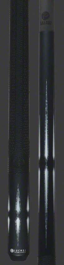 Lucasi Pinnacle Matte Black Play Cue - LP20 - Image 3
