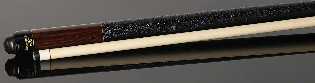 McDermott 50th Anniversary Series Cocobolo Cue with G-Core Shaft and Commemorative 1x1 Case - Image 4