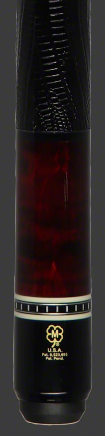 McDermott H Series Burgundy Stained Curly Maple Pool Cue - H651 - Image 6