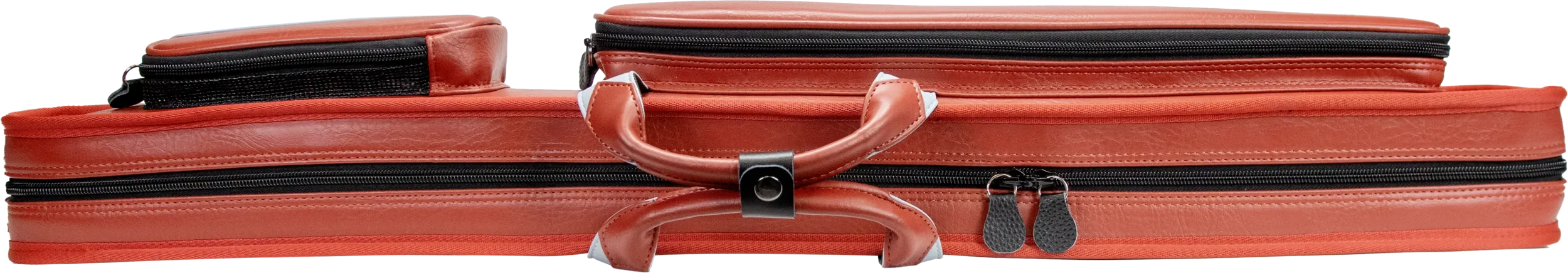Molinari Classic Butterfly 2x4 Soft Case - Brown / Light Blue - Image 4