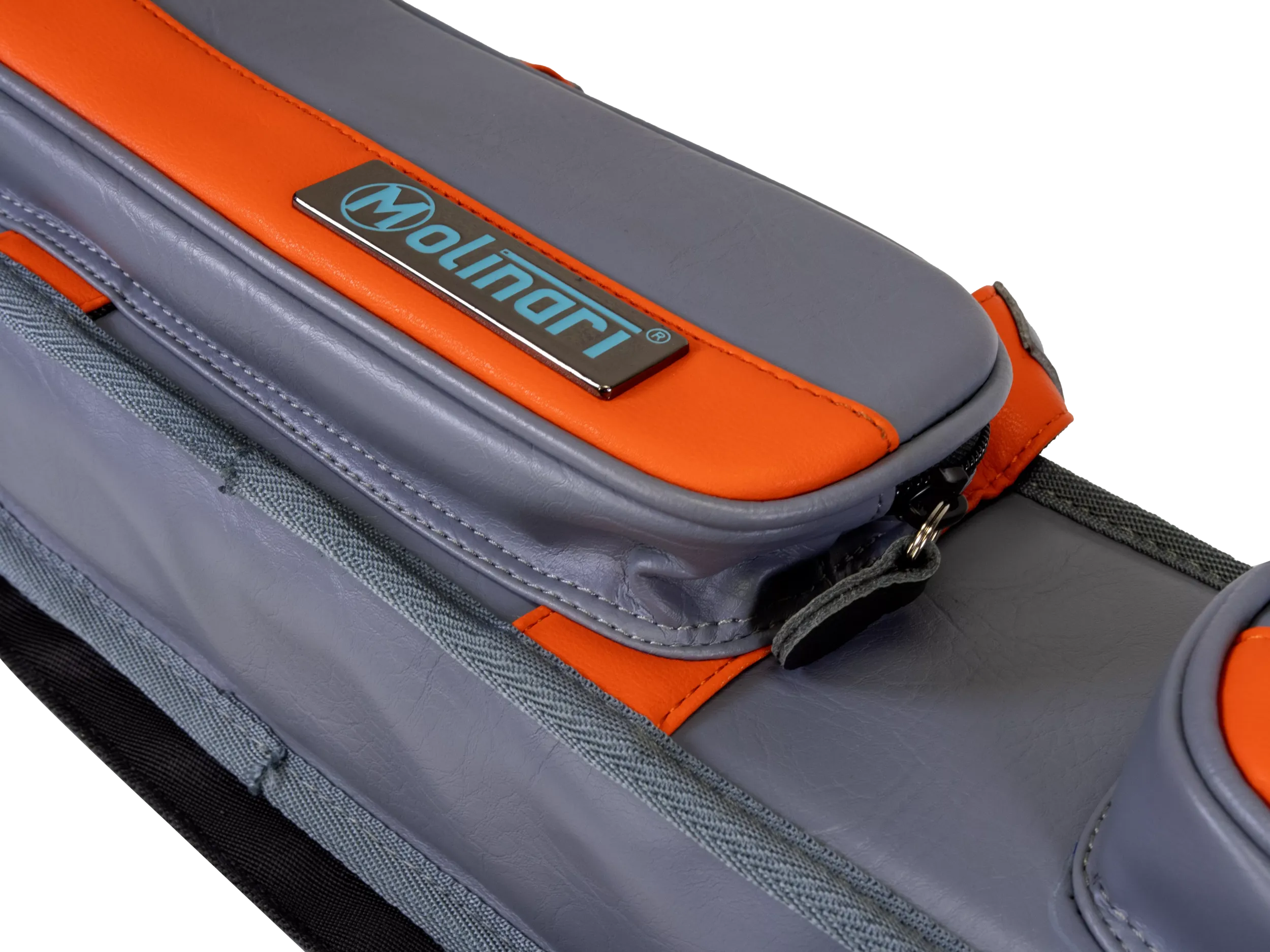 Molinari Classic Butterfly 2x4 Soft Case - Gray / Orange - Image 10