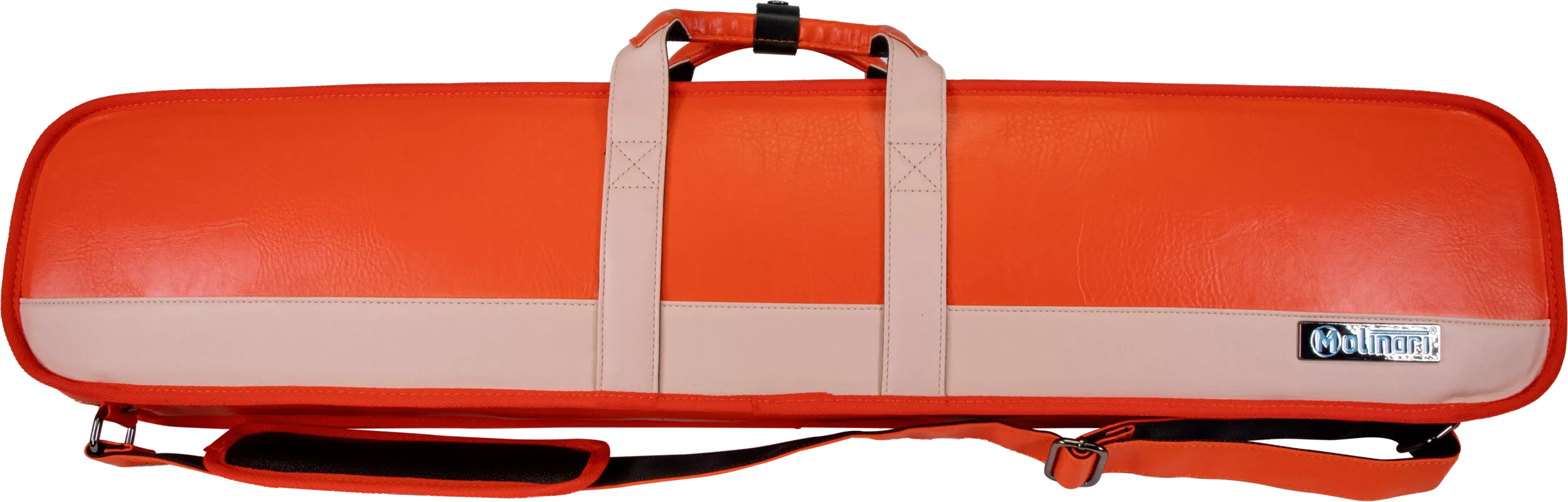 Molinari Classic Butterfly 3x6 Soft Case - Orange / Light Pink - Image 3