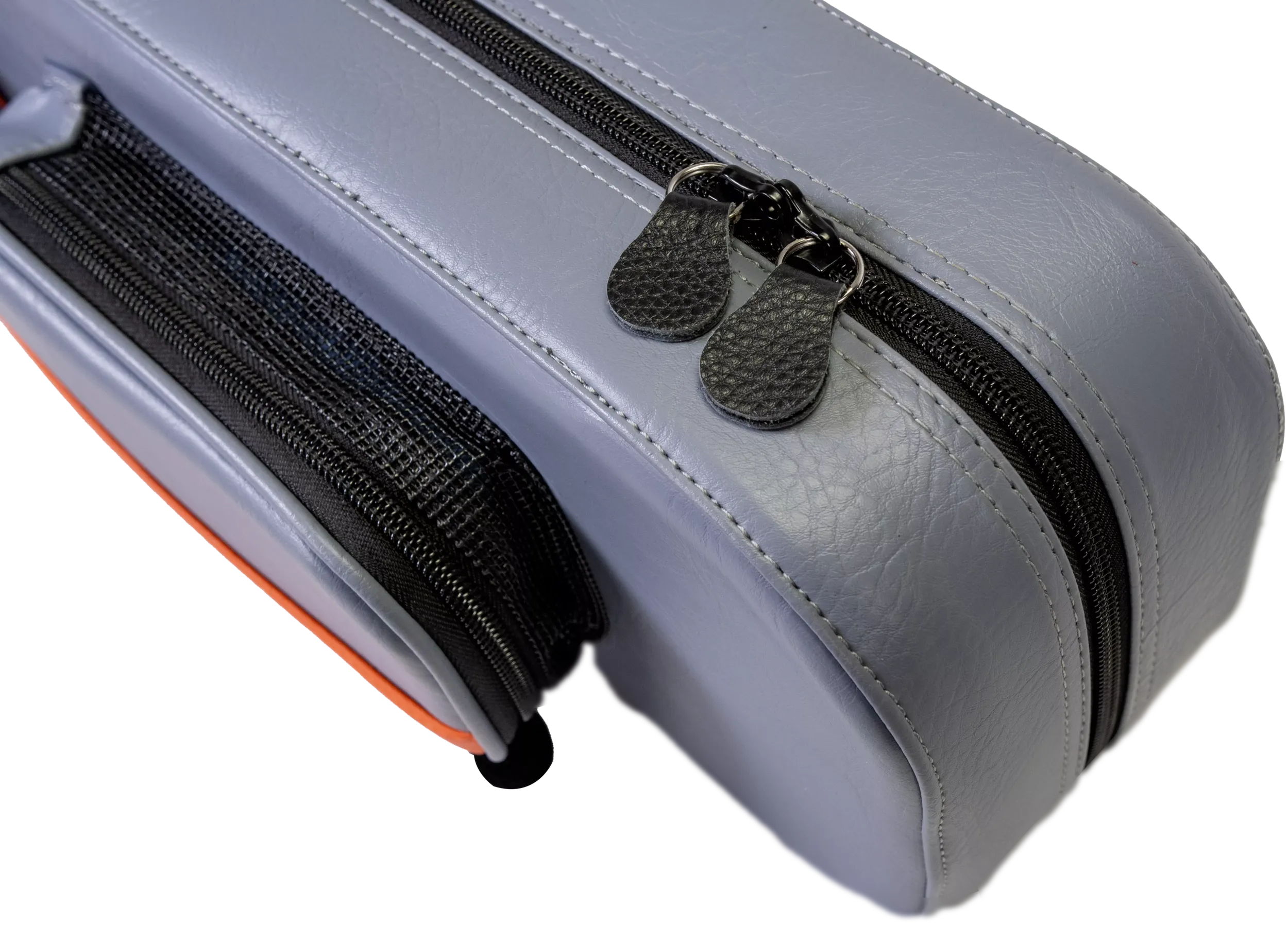 Molinari Flat Butterfly 3x6 Soft Case - Gray / Orange - Image 13