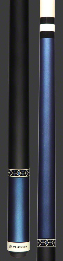 Players Classic Series Metallic Blue Pool Cue - C602 - Image 4
