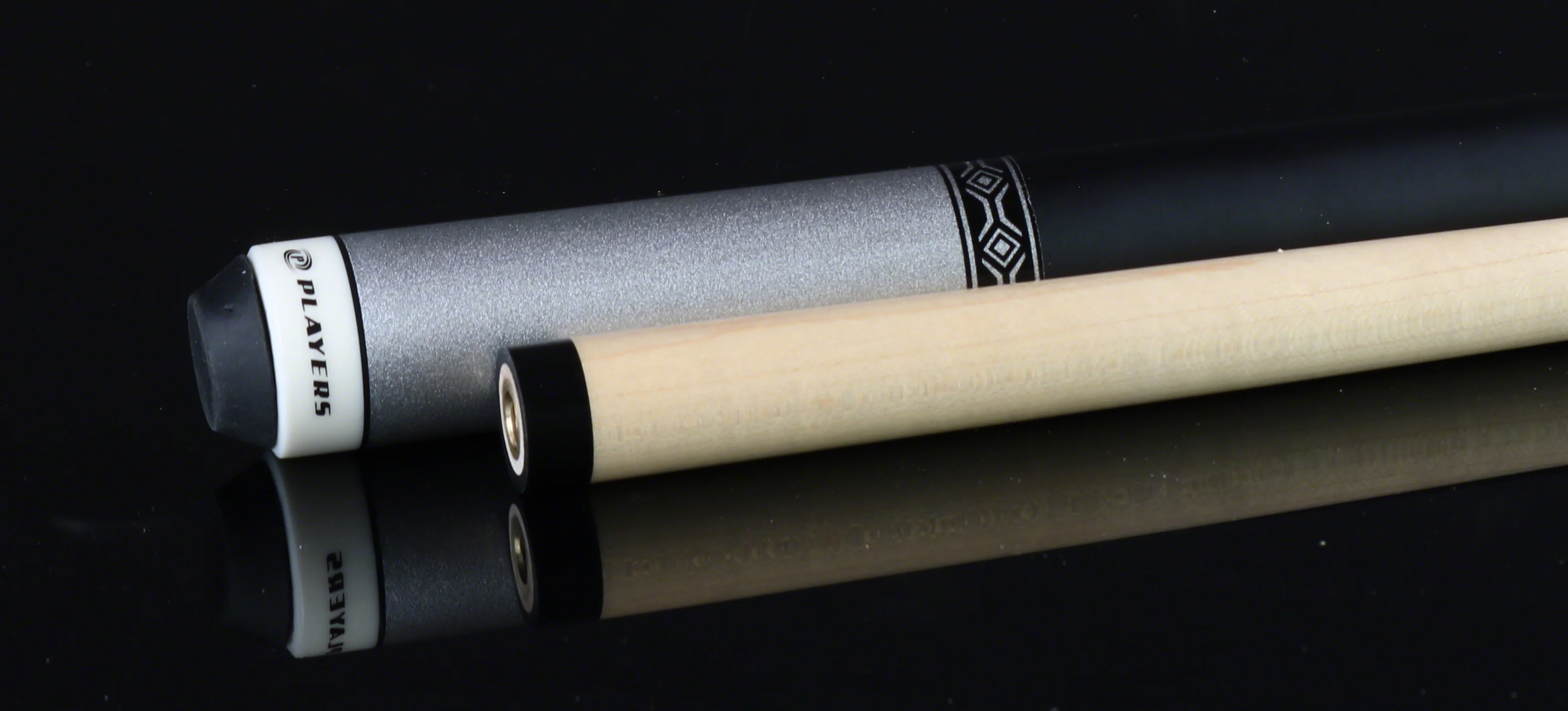 Players Classic Series Metallic SilverGraphic Pool Cue - C603 - Image 6