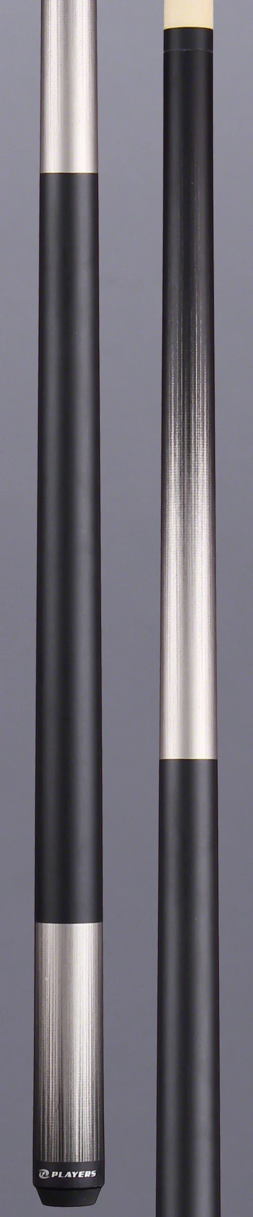 Players Classic Series Matte Sonic Silver and Black Graphic Pool Cue - C701 - Image 3
