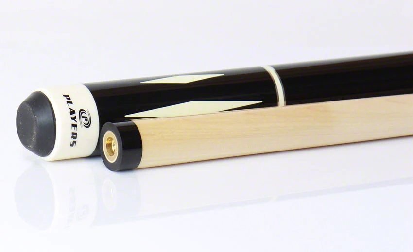 Players Classic Series Smoke Grey Stained 4 Black and White Point Graphic Pool Cue - C807 - Image 3