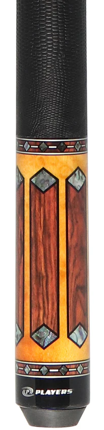 Players Gold-Stained Maple with Cocobolo Graphic Series Pool Cue - G4141 - Image 2