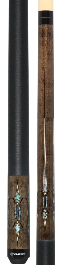 Players Light Grey Maple with Mother of Pearl Graphic Series Pool Cue - G4148 - Image 5
