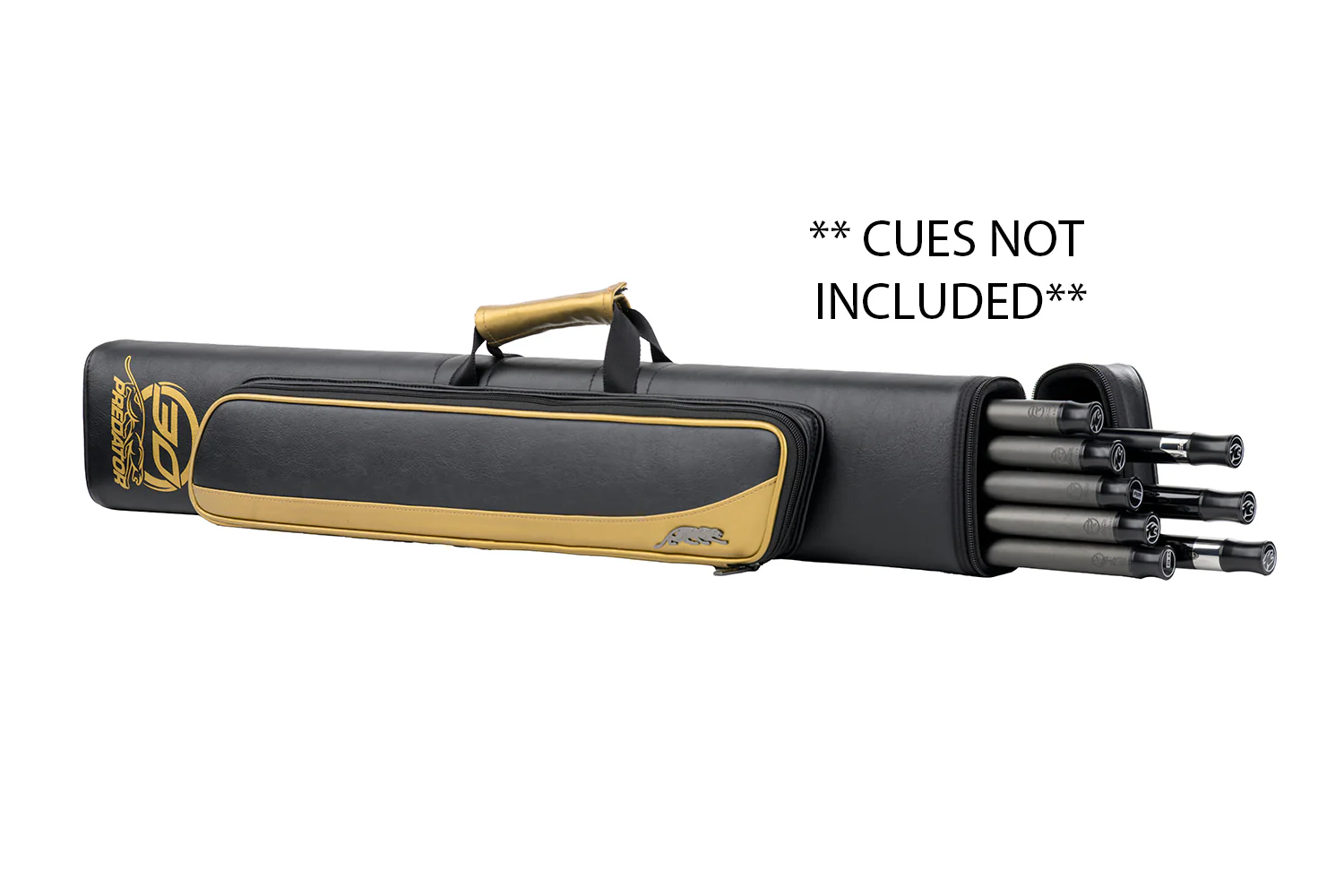 Predator Roadline 30th Anniversary Black and Gold 2x4 Hard Pool Cue Case - C24BLKGLDH - Image 2