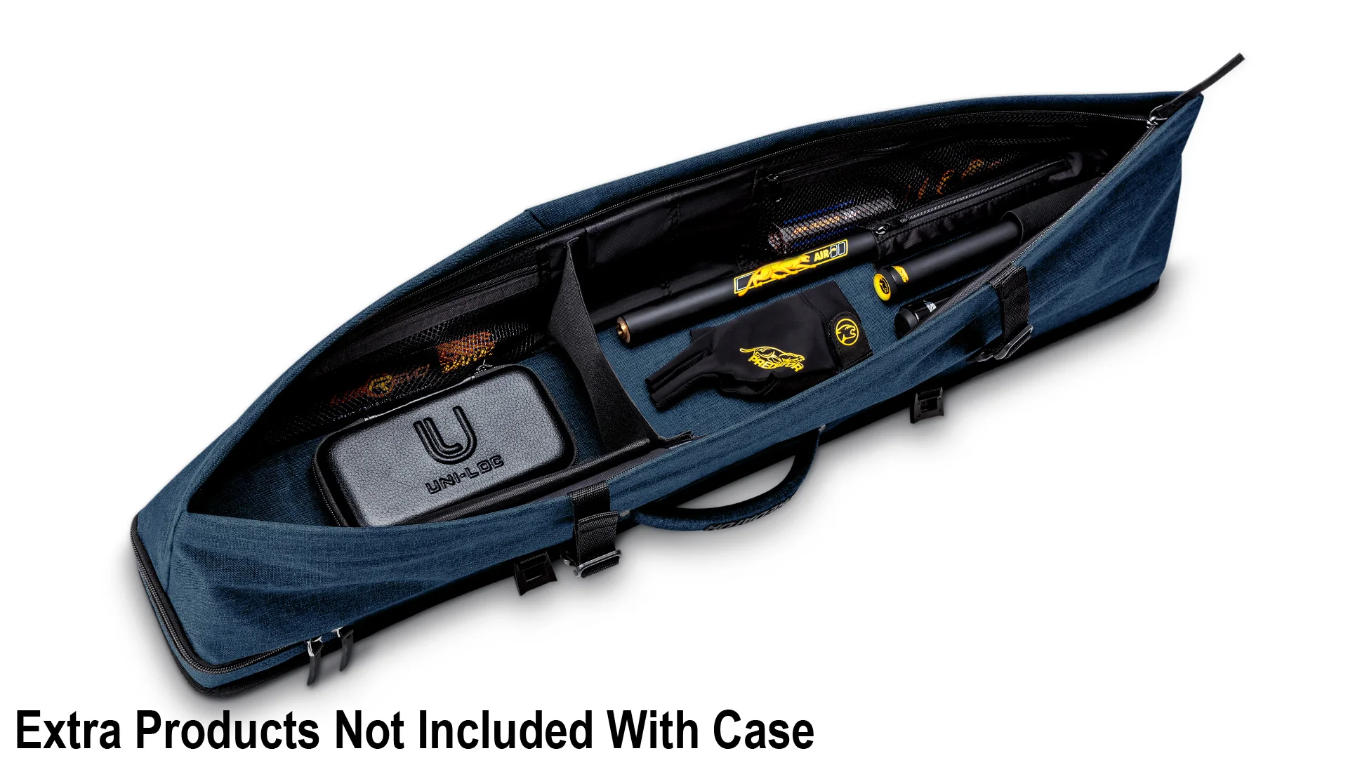 Predator Urbain Blue Top Zipper 2x4 Hard Pool Cue Case -  PREU2X4BLH - Image 4