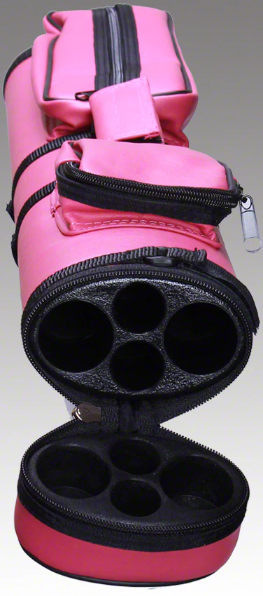 Pro Series Traditional Pink 2x2 Hard Pool Cue Case - PR22VPK - Image 3