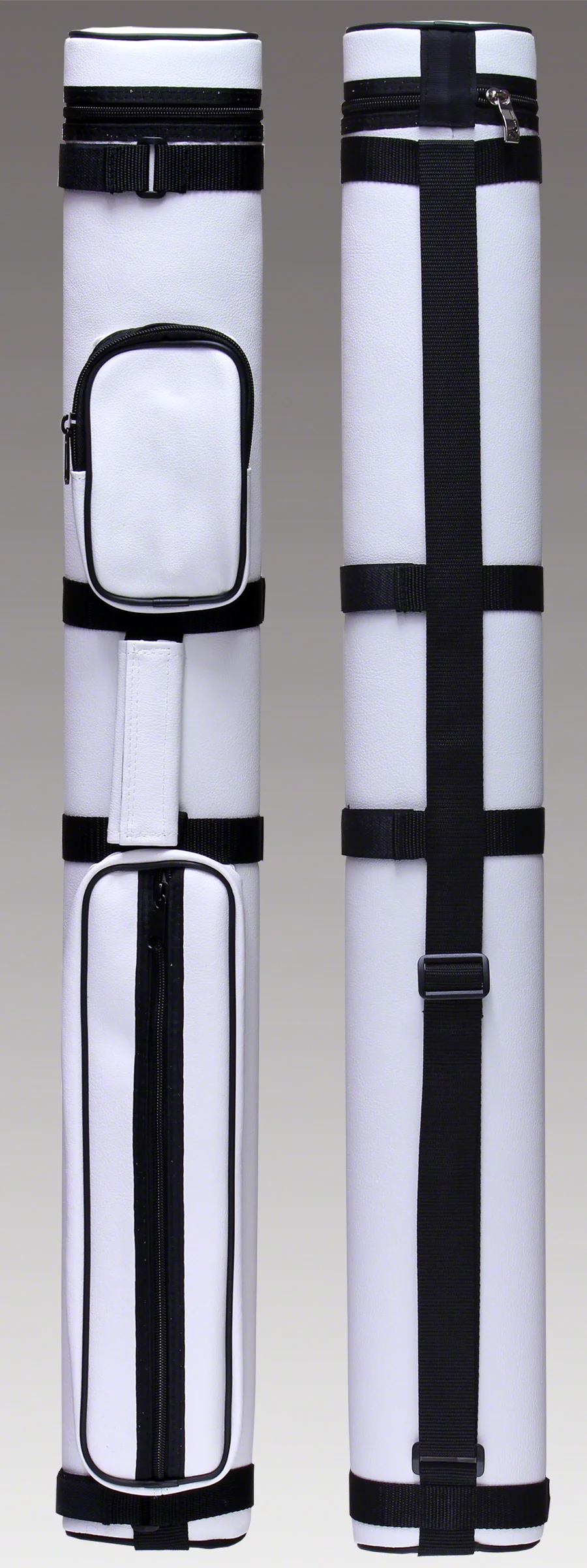 Pro Series Traditional White 2x2 Hard Pool Cue Case - PR22VW - Image 2