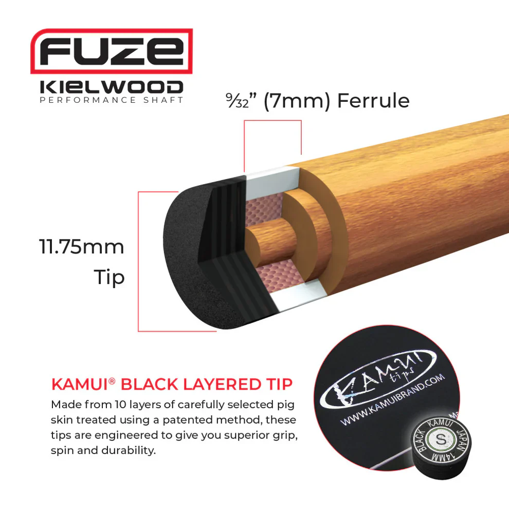 PureX Kielwood FUZE Shaft - 18 Thread - Image 2