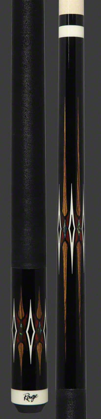 Rage Black Diamond Pool Cue - RG214 - Image 3