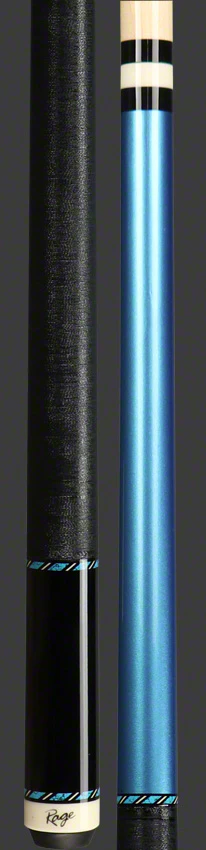 Rage Black and Blue Pool Cue - RGC10 - Image 2
