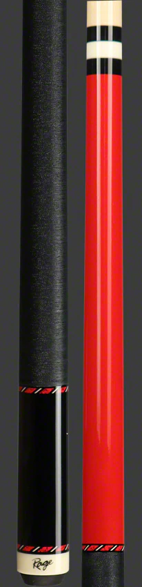 Rage Black and Red Pool Cue - RGC9 - Image 2