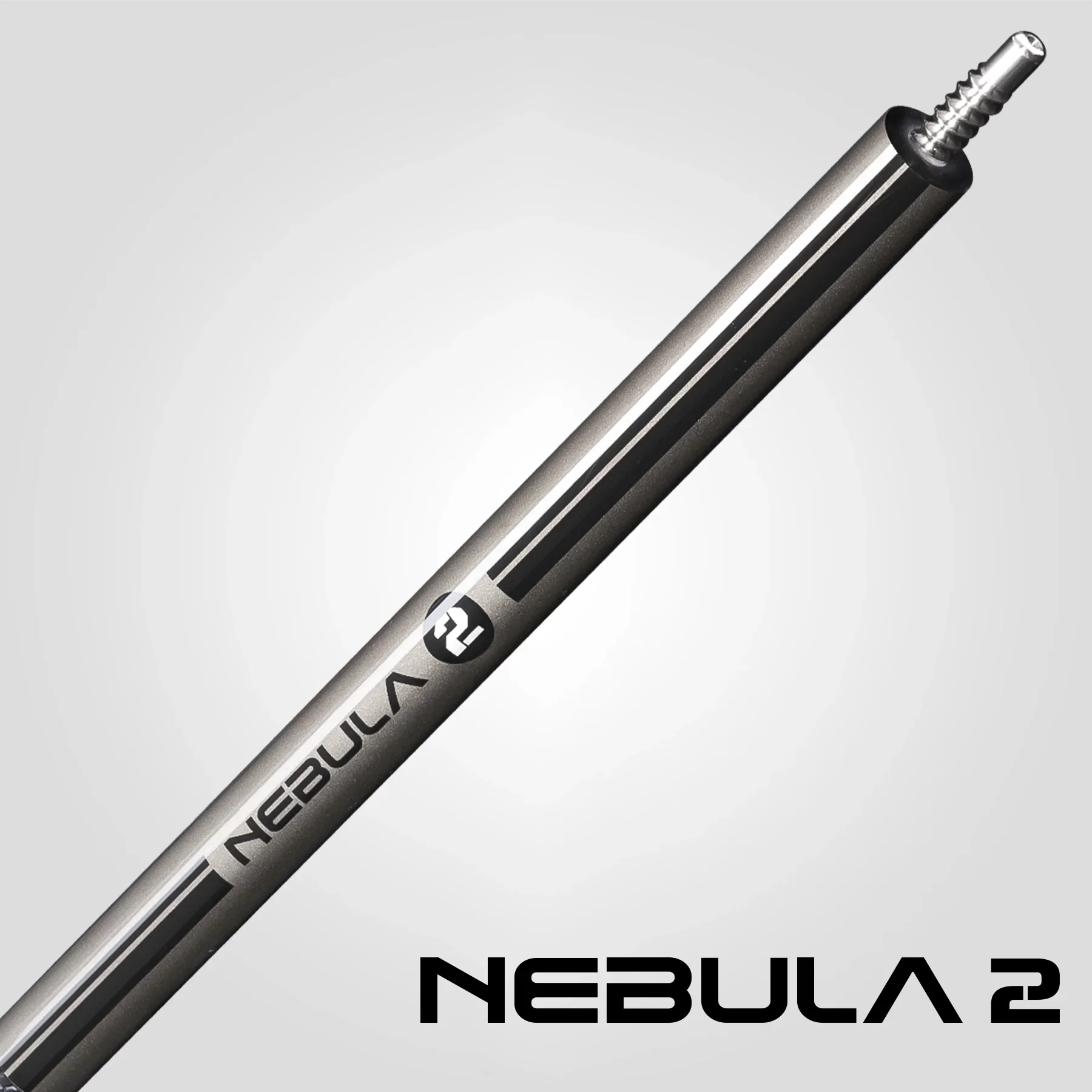 Rhino Nebula 2 Charcoal Gray Carbon Pool Cue with Sports Wrap - Image 11