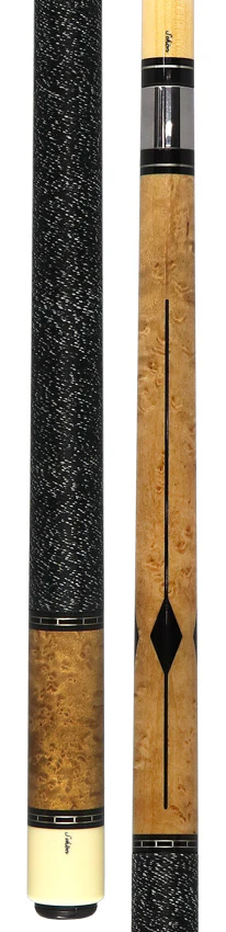 Schon STL Series Dark Stained Birdseye Maple Pool Cue - STL2DS - Image 5